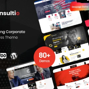 Consultio - Consulting Corporate WordPress Theme